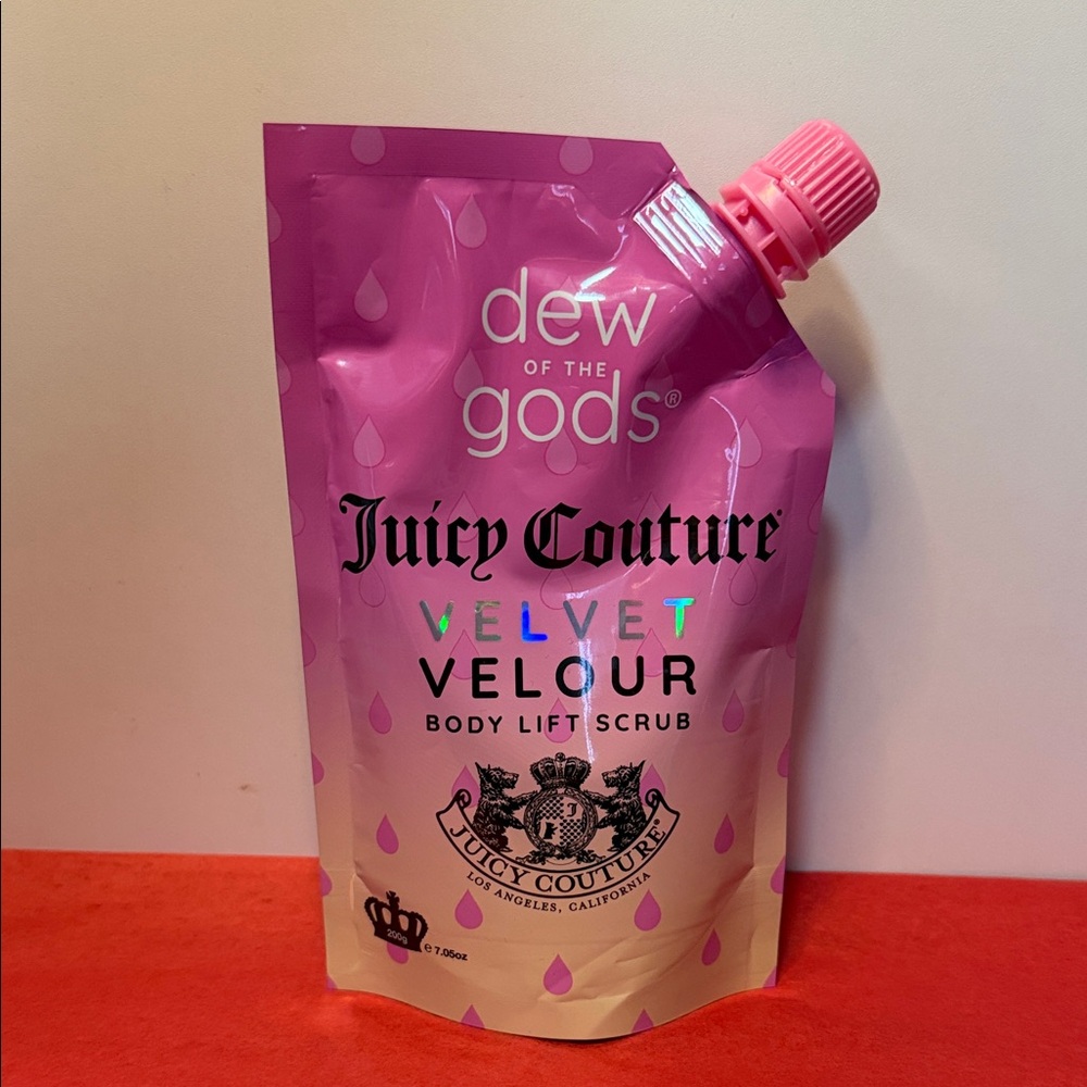 Juicy Couture Velvet Velour Body Lift Scrub - Pink and Cream